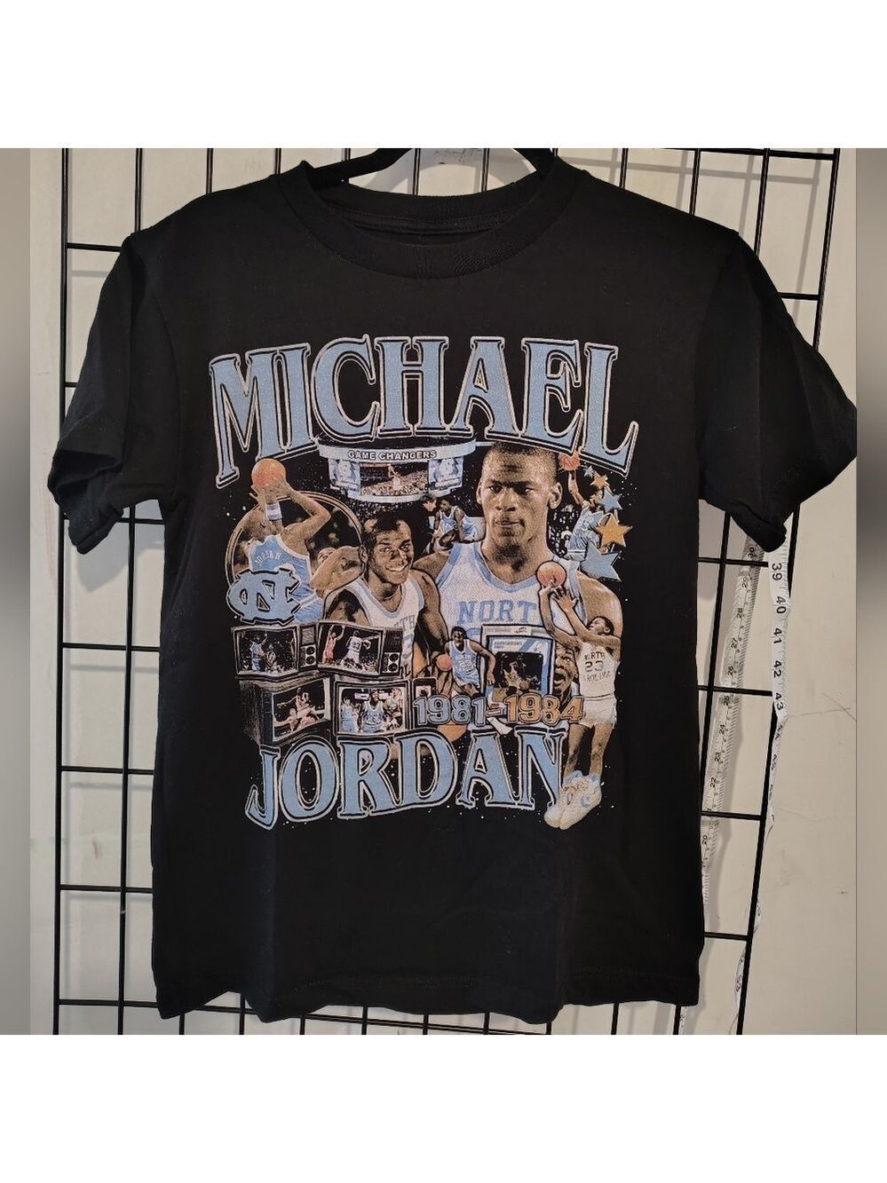 Game Changer 1981-1984 Black Michael Jordan Retro Style T-Shirt